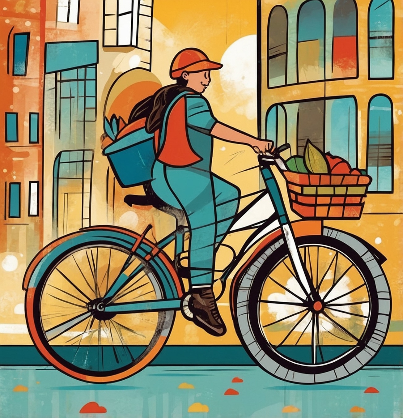 Experiencia emocionante de delivery